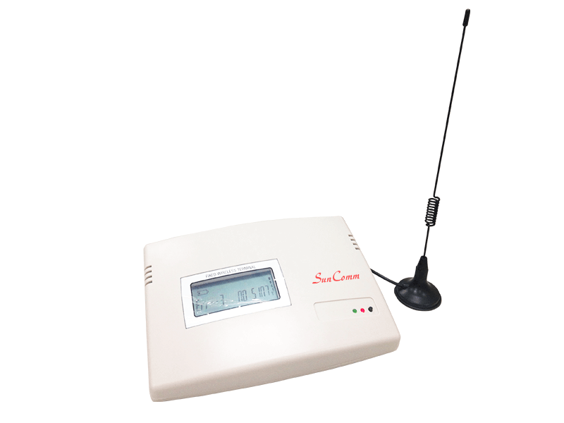 2G GSM Fixed Wireless Terminal (FCT) with 1SIM, 2 Tel ports for 2G Analog Gateway with LCD Caller ID